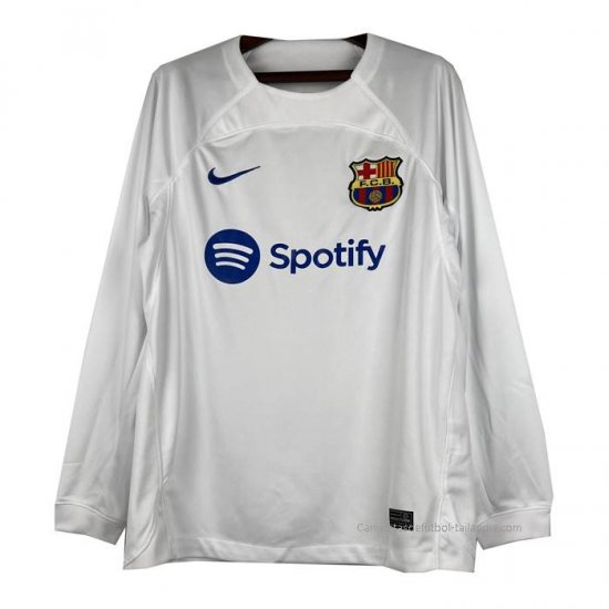 2ª Camiseta Barcelona Manga Larga 2023-2024 - Haga un click en la imagen para cerrar