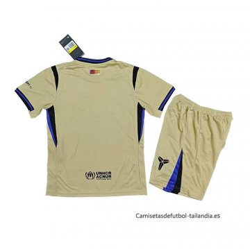 2ª Camiseta Barcelona Nino 2025-2026