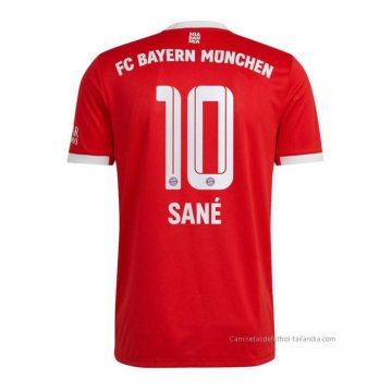 1ª Camiseta Bayern Munich Jugador Sane 2022-2023 1ª Camiseta Bayern Munich Jugador Sane 2022-2023