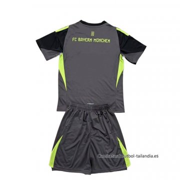 Camiseta Bayern Munich Portero Nino 2025-2026 Negro