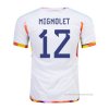2ª Camiseta Belgica Jugador Mignolet 2022