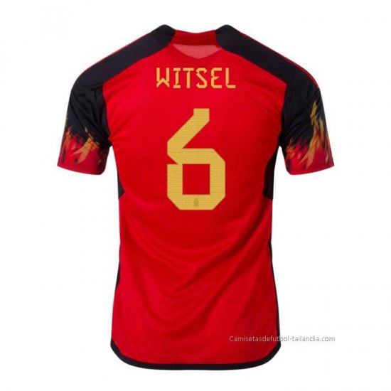 1ª Camiseta Belgica Jugador Witsel 2022 - Haga un click en la imagen para cerrar