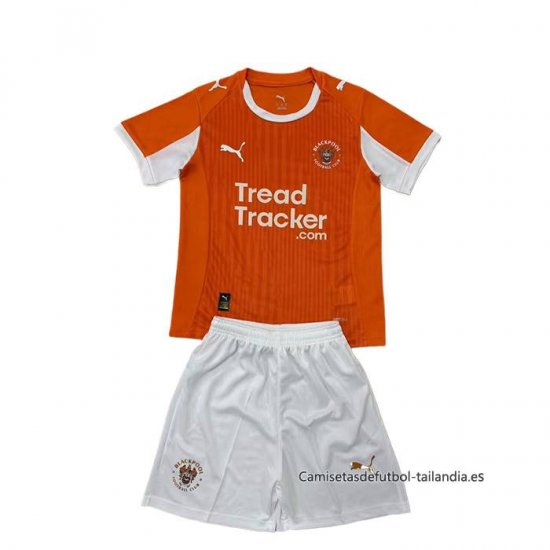 1ª Camiseta Blackpool Nino 2025-2026 - Haga un click en la imagen para cerrar