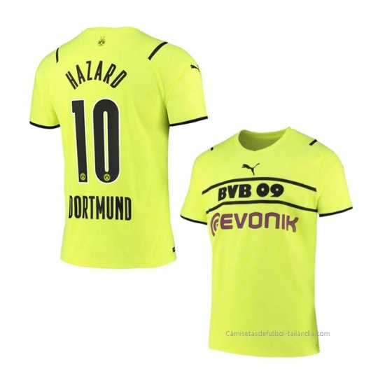 Camiseta Borussia Dortmund Jugador Hazard Cup 2021-2022 - Haga un click en la imagen para cerrar