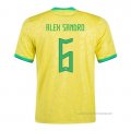 1ª Camiseta Brasil Jugador Alex Sandro 2022