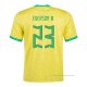 1ª Camiseta Brasil Jugador Ederson M. 2022