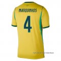 1ª Camiseta Brasil Jugador Marquinhos 2026