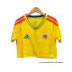 1ª Camiseta Colombia Mujer Corta 2026