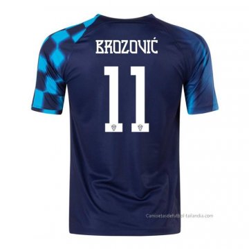 2ª Camiseta Croacia Jugador Brozovic 2022 2ª Camiseta Croacia Jugador Brozovic 2022