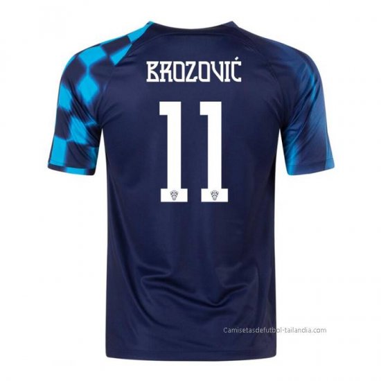 2ª Camiseta Croacia Jugador Brozovic 2022 - Haga un click en la imagen para cerrar