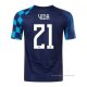2ª Camiseta Croacia Jugador Vida 2022