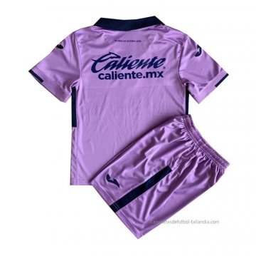 Camiseta Cruz Azul Portero Nino 2022-2023 Purpura