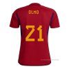 1ª Camiseta Espana Jugador Olmo 2022