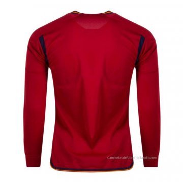 1ª Camiseta Espana Manga Larga 2022