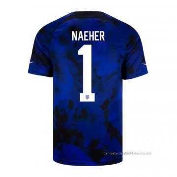 2ª Camiseta Estados Unidos Jugador Naeher 2022 2ª Camiseta Estados Unidos Jugador Naeher 2022