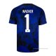 2ª Camiseta Estados Unidos Jugador Naeher 2022