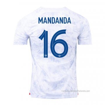 2ª Camiseta Francia Jugador Mandanda 2022 2ª Camiseta Francia Jugador Mandanda 2022