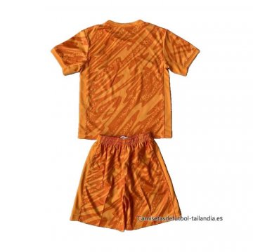 Camiseta Francia Portero Nino 2024 Naranja