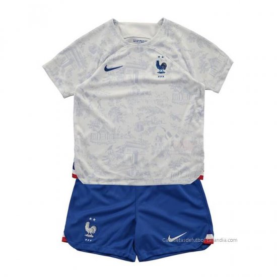 2ª Camiseta Francia Nino 2022 - Haga un click en la imagen para cerrar