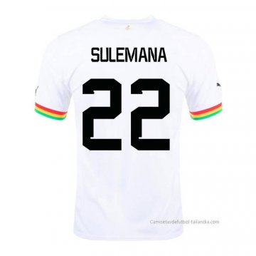 1ª Camiseta Ghana Jugador Sulemana 2022