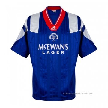 1ª Camiseta Glasgow Rangers Retro 1992-1994 1ª Camiseta Glasgow Rangers Retro 1992-1994