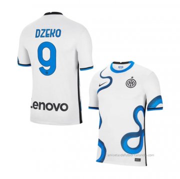 2ª Camiseta Inter Milan Jugador Dzeko 2021-2022 2ª Camiseta Inter Milan Jugador Dzeko 2021-2022