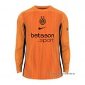 Camiseta Inter Milan Portero Manga Larga 2025-2026 Naranja