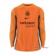 Camiseta Inter Milan Portero Manga Larga 2025-2026 Naranja