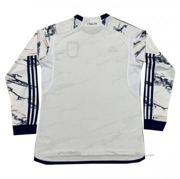 2ª Camiseta Italia Manga Larga 2023-2024