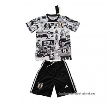 Camiseta Japon Anime Nino 2024-2025 Gris Camiseta Japon Anime Nino 2024-2025 Gris
