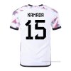 2ª Camiseta Japon Jugador Kamada 2022