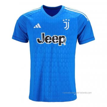 Camiseta Juventus Portero 2023-2024 Azul