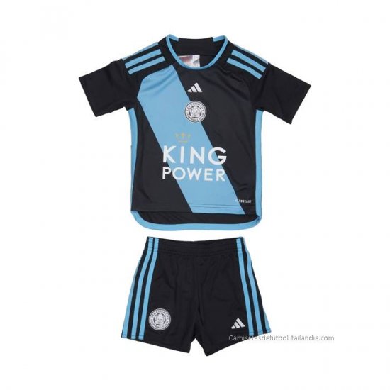 2ª Camiseta Leicester City Nino 2023-2024 - Haga un click en la imagen para cerrar