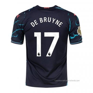 3ª Camiseta Manchester City Jugador De Bruyne 2023-2024 3ª Camiseta Manchester City Jugador De Bruyne 2023-2024