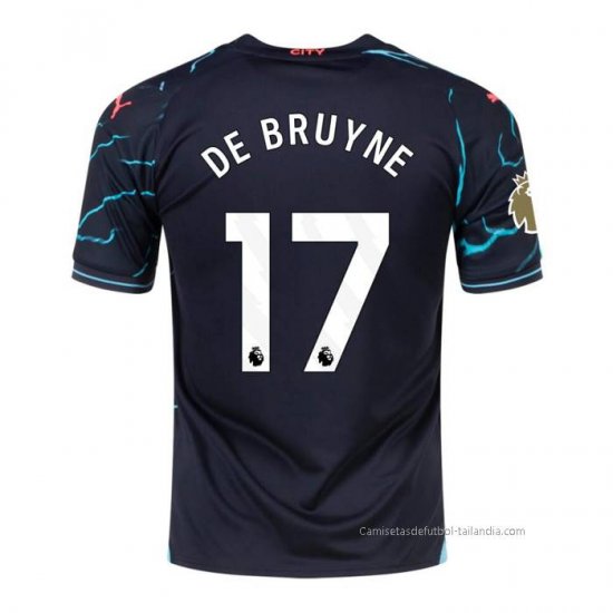 3ª Camiseta Manchester City Jugador De Bruyne 2023-2024 - Haga un click en la imagen para cerrar