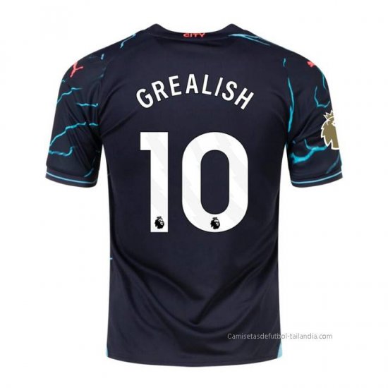 3ª Camiseta Manchester City Jugador Grealish 2023-2024 - Haga un click en la imagen para cerrar