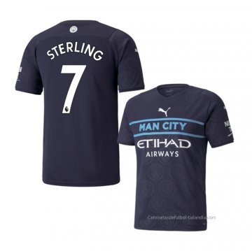 3ª Camiseta Manchester City Jugador Sterling 2021-2022 3ª Camiseta Manchester City Jugador Sterling 2021-2022