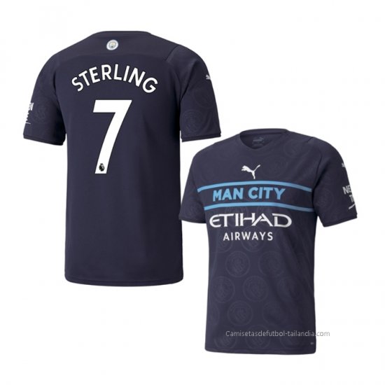 3ª Camiseta Manchester City Jugador Sterling 2021-2022 - Haga un click en la imagen para cerrar