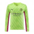 Camiseta Manchester City Portero Manga Larga 2023-2024 Verde