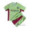 Camiseta Manchester City Portero Nino 2023-2024 Verde Camiseta Manchester City Portero Nino 2023-2024 Verde