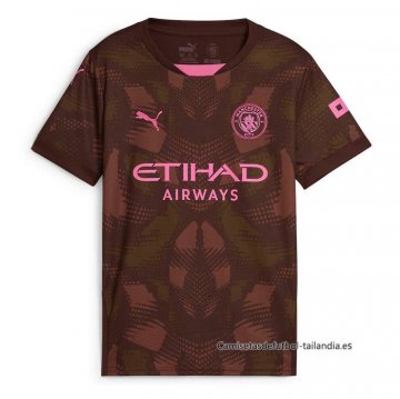 1ª Camiseta Manchester City Portero Nino 2024-2025