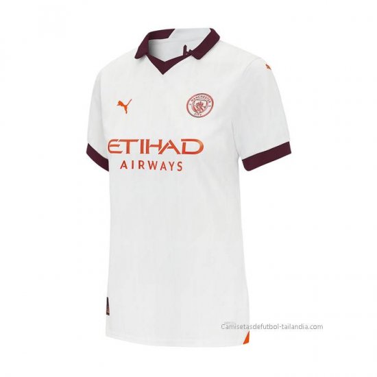 2ª Camiseta Manchester City Mujer 2023-2024 - Haga un click en la imagen para cerrar