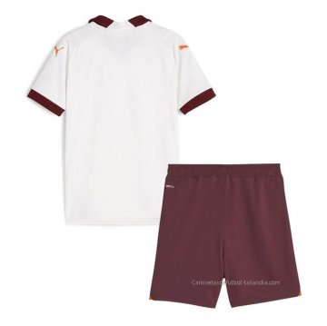 2ª Camiseta Manchester City Nino 2023-2024