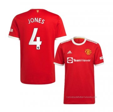 1ª Camiseta Manchester United Jugador Jones 2021-2022 1ª Camiseta Manchester United Jugador Jones 2021-2022