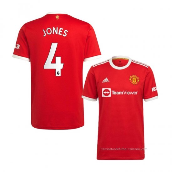 1ª Camiseta Manchester United Jugador Jones 2021-2022 - Haga un click en la imagen para cerrar