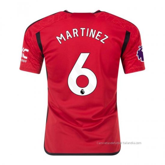 1ª Camiseta Manchester United Jugador Martinez 2023-2024 - Haga un click en la imagen para cerrar