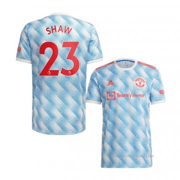 2ª Camiseta Manchester United Jugador Shaw 2021-2022 2ª Camiseta Manchester United Jugador Shaw 2021-2022