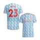 2ª Camiseta Manchester United Jugador Shaw 2021-2022