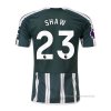 2ª Camiseta Manchester United Jugador Shaw 2023-2024