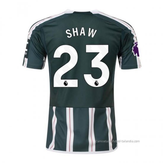2ª Camiseta Manchester United Jugador Shaw 2023-2024 - Haga un click en la imagen para cerrar